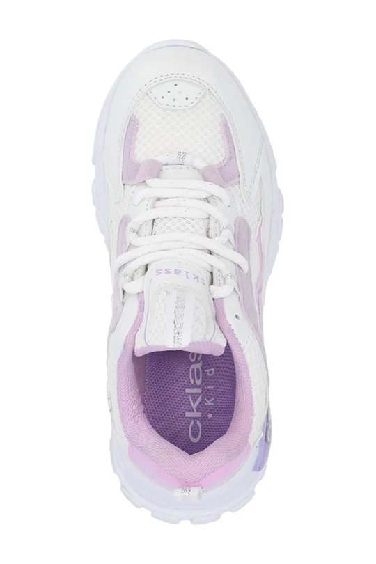 Dúo tenis deportivo blanco y rosa con adorno DÚO 127 / 03843 - Image 11