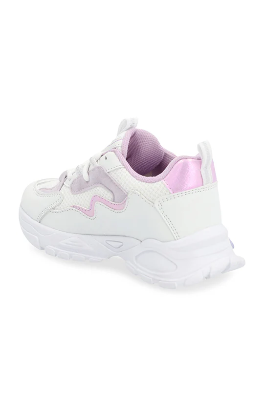Dúo tenis deportivo blanco y rosa con adorno DÚO 127 / 03843 - Image 5