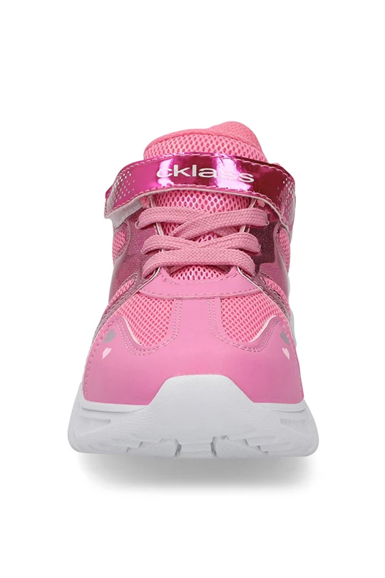 Dúo tenis deportivo blanco y rosa con adorno DÚO 127 / 03843 - Image 8