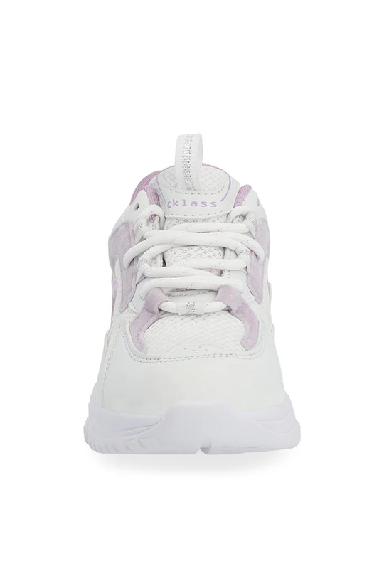 Dúo tenis deportivo blanco y rosa con adorno DÚO 127 / 03843 - Image 9