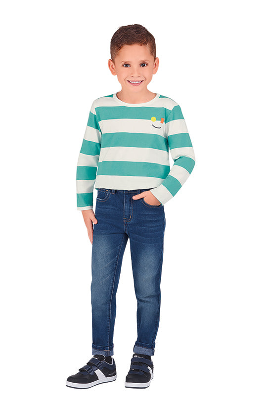 JEANS DE MEZCLILLA AZUL 90579
