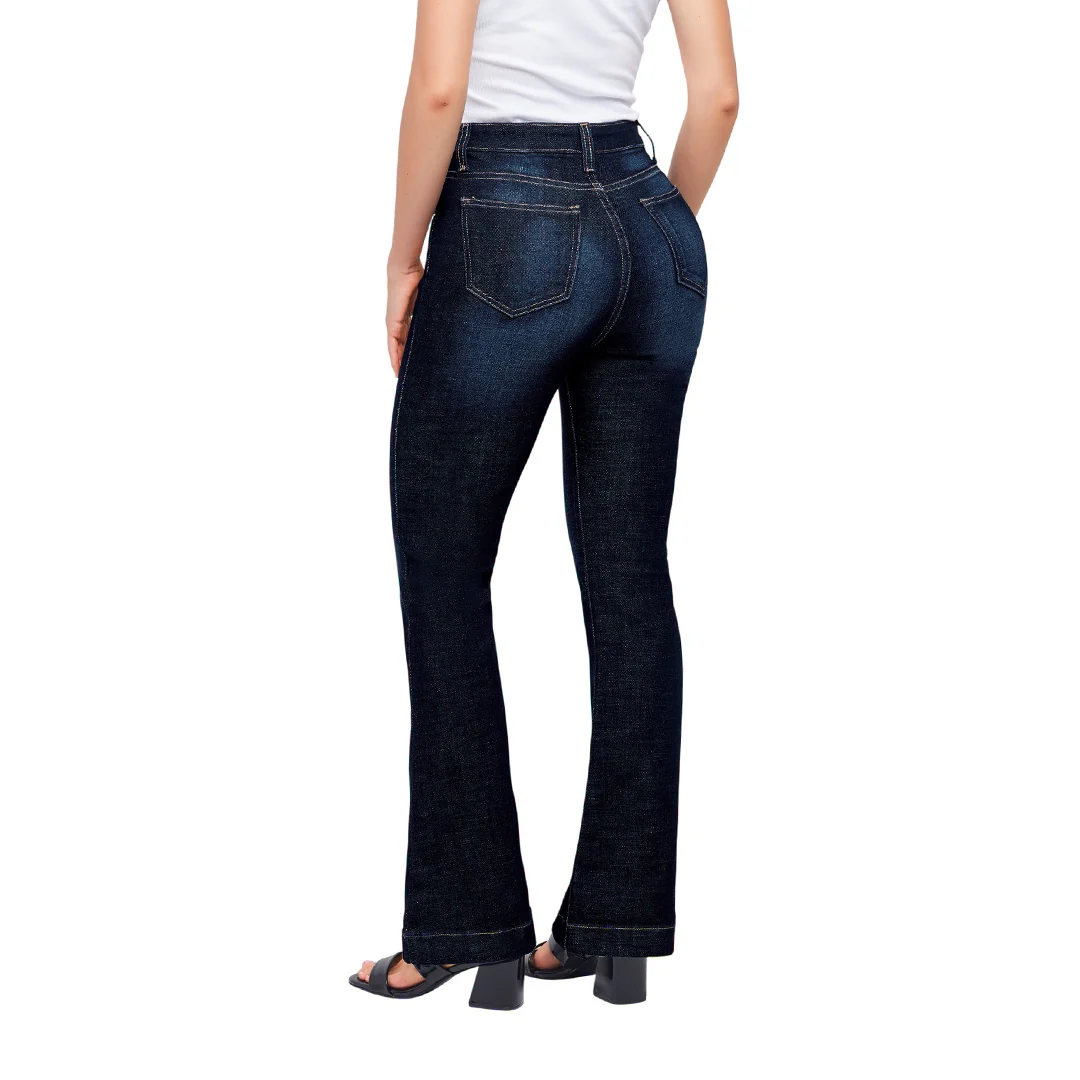 JEANS MEZCLILLA AZUL CAMPANA 12495 - Image 2