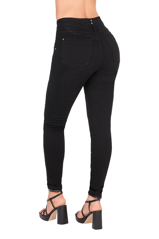 JEANS NEGRO COLOMBIANO 07016 - Image 2