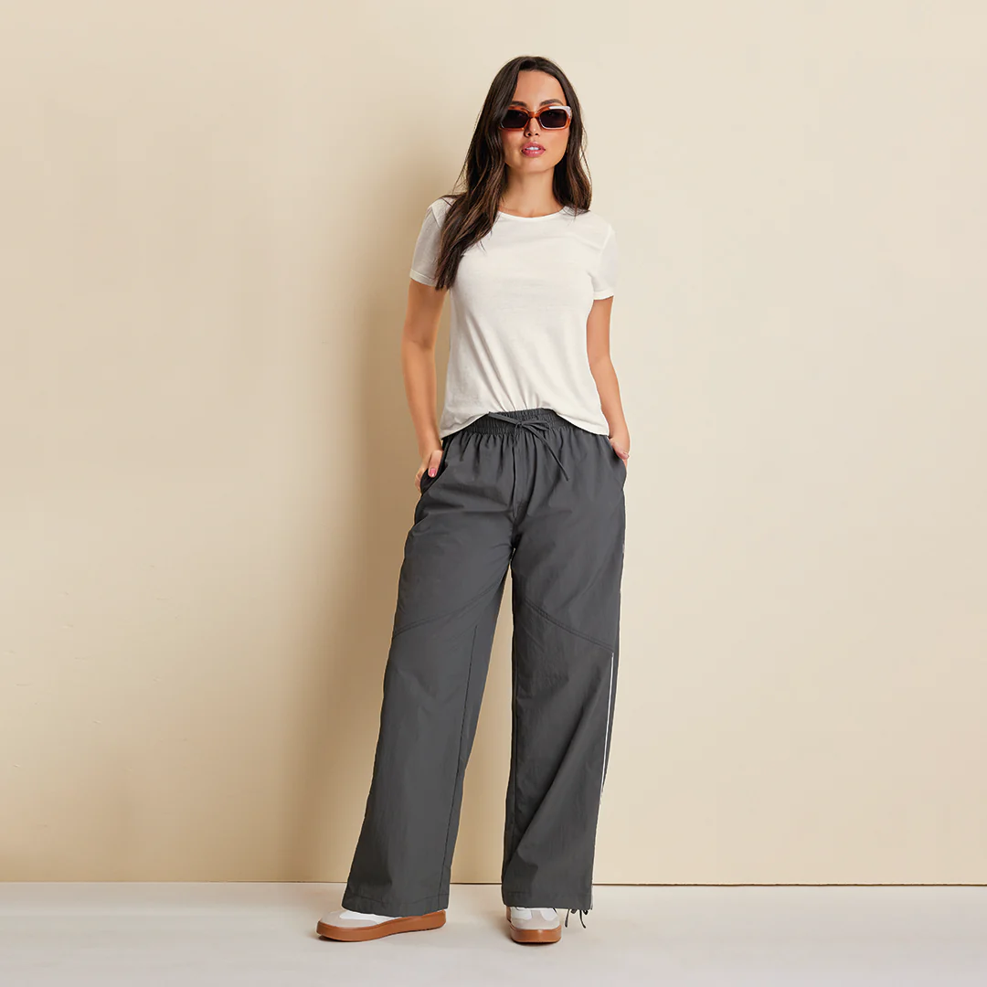 JOGGER GRIS ESTILO PARACHUTE 92090 - Image 3