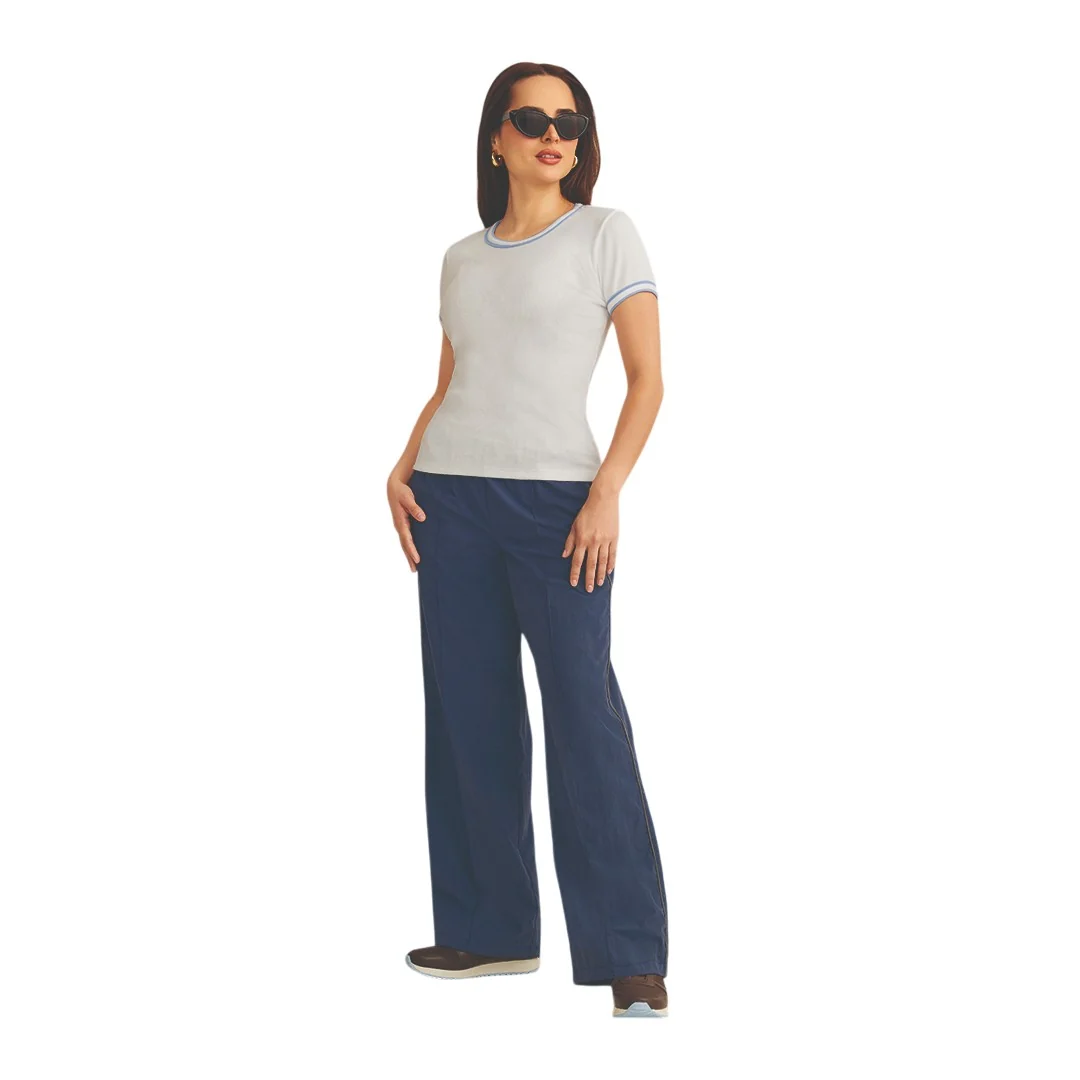 JOGGER CON RAYA LATERAL MARINO 90960 - Image 2