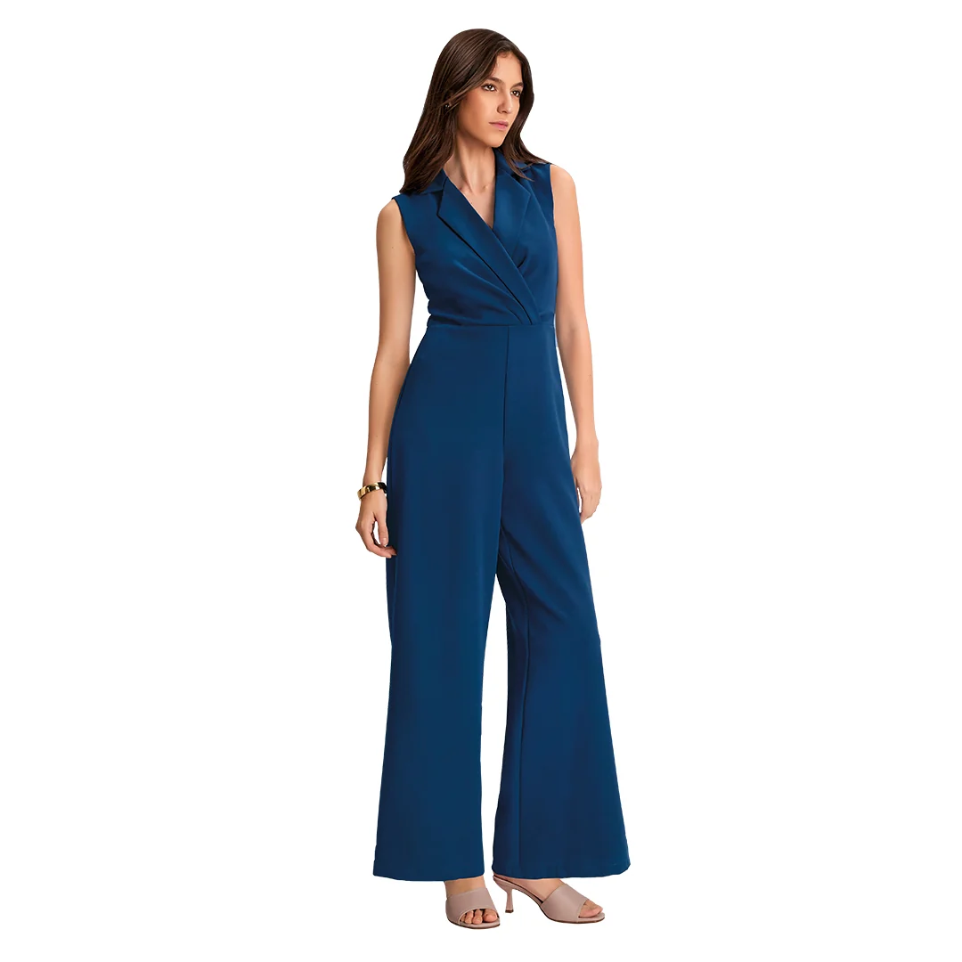 JUMPSUIT MARINO CON SOLAPAS 91166