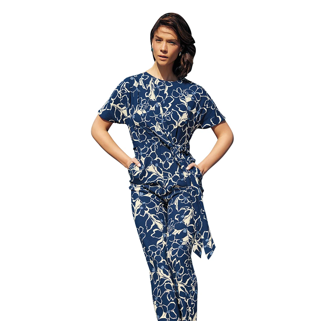 JUMPSUIT MULTICOLOR CON CENEFA 92103 - Image 3
