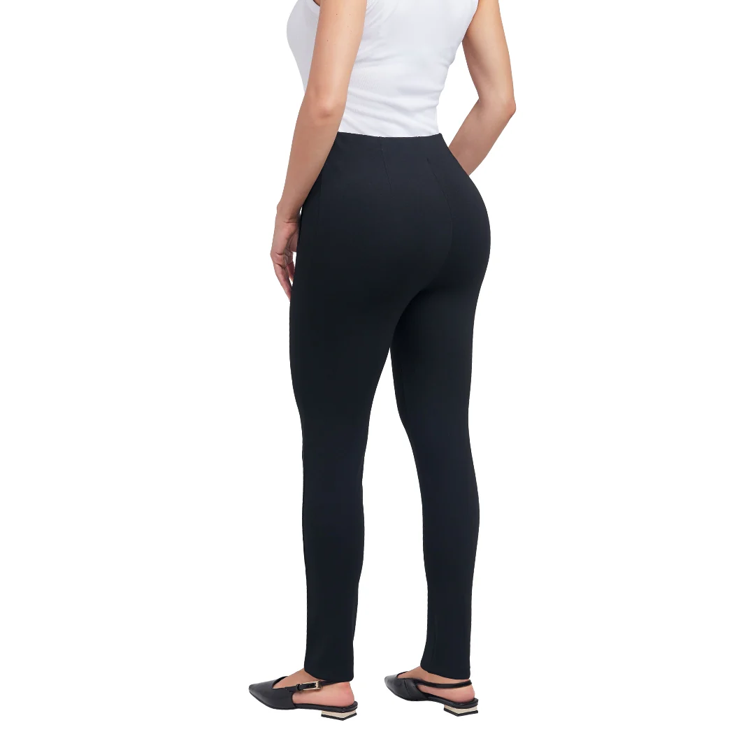 LEGGINS NEGRO CON VIVOS 90167 - Image 2