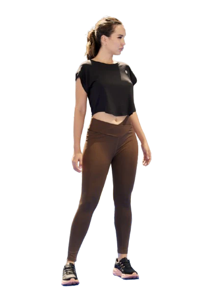 LEGGINS SUPERSPORT AJUSTE CLÁSICO CAFÉ 80357