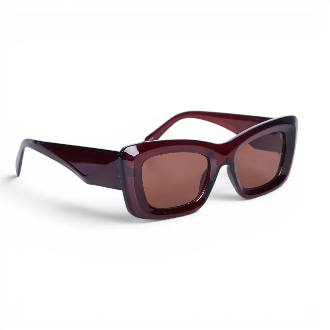 LENTES DE SOL RECTANGULARES CAFÉ 05952 - Image 4