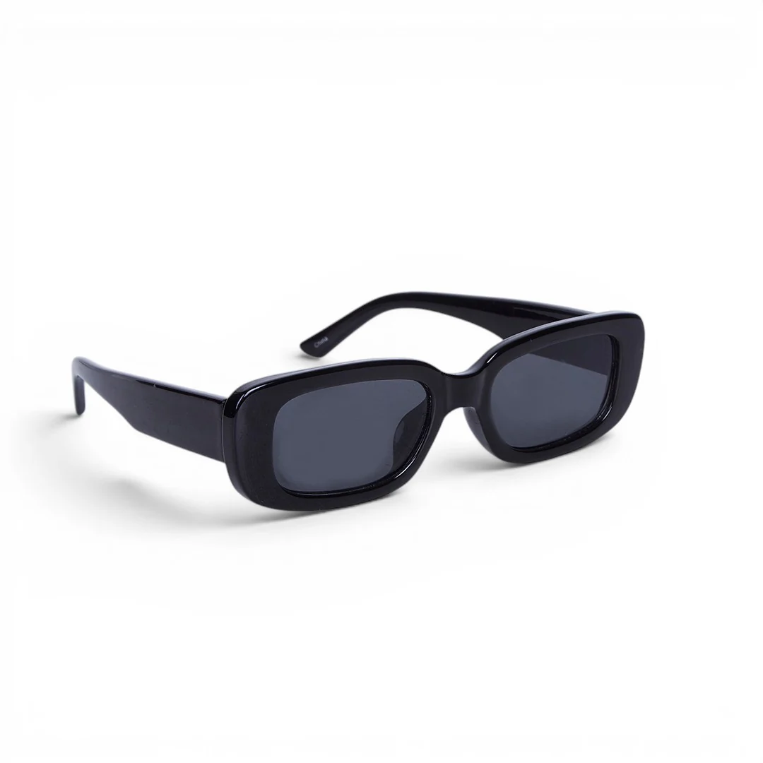 LENTES DE SOL RECTANGULARES NEGRO 05950