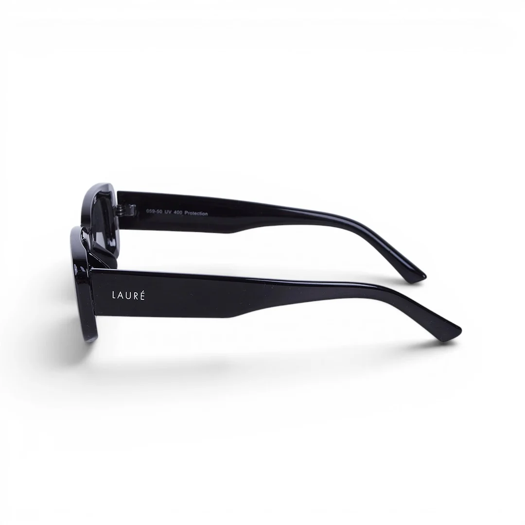 LENTES DE SOL RECTANGULARES NEGRO 05950 - Image 2