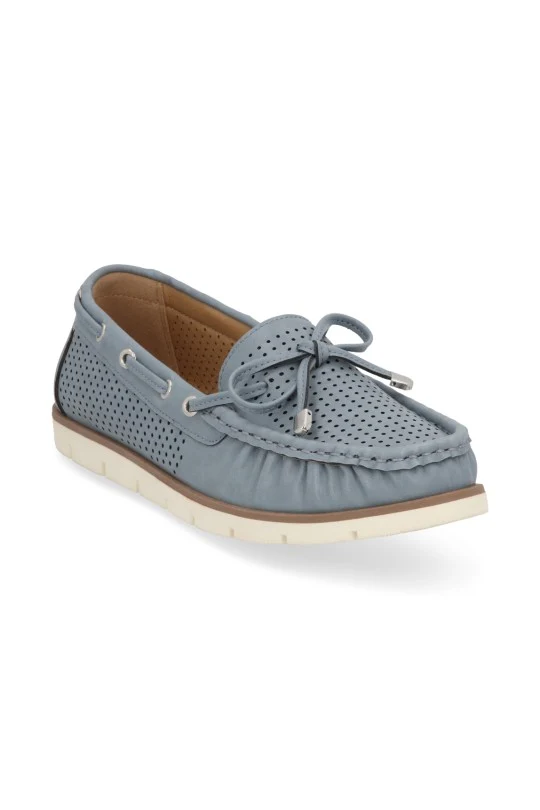 MOCASIN AZUL CON PERFORADO 70439