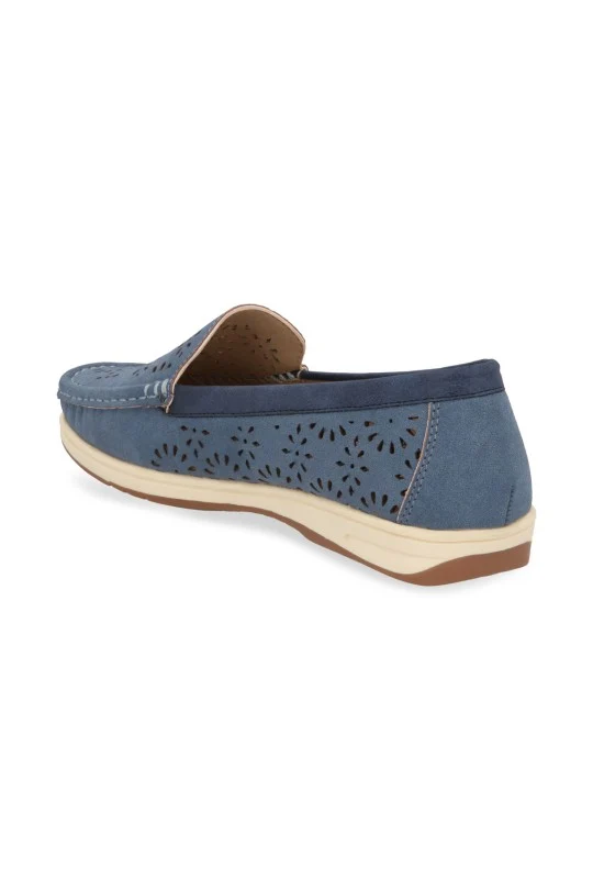 MOCASIN AZUL CON PERFORADO 71225 - Image 4