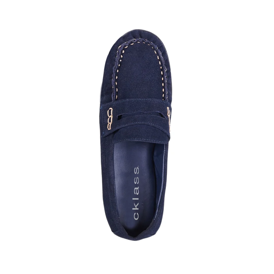 MOCASÍN CON PESPUNTE MARINO 47285 - Image 5