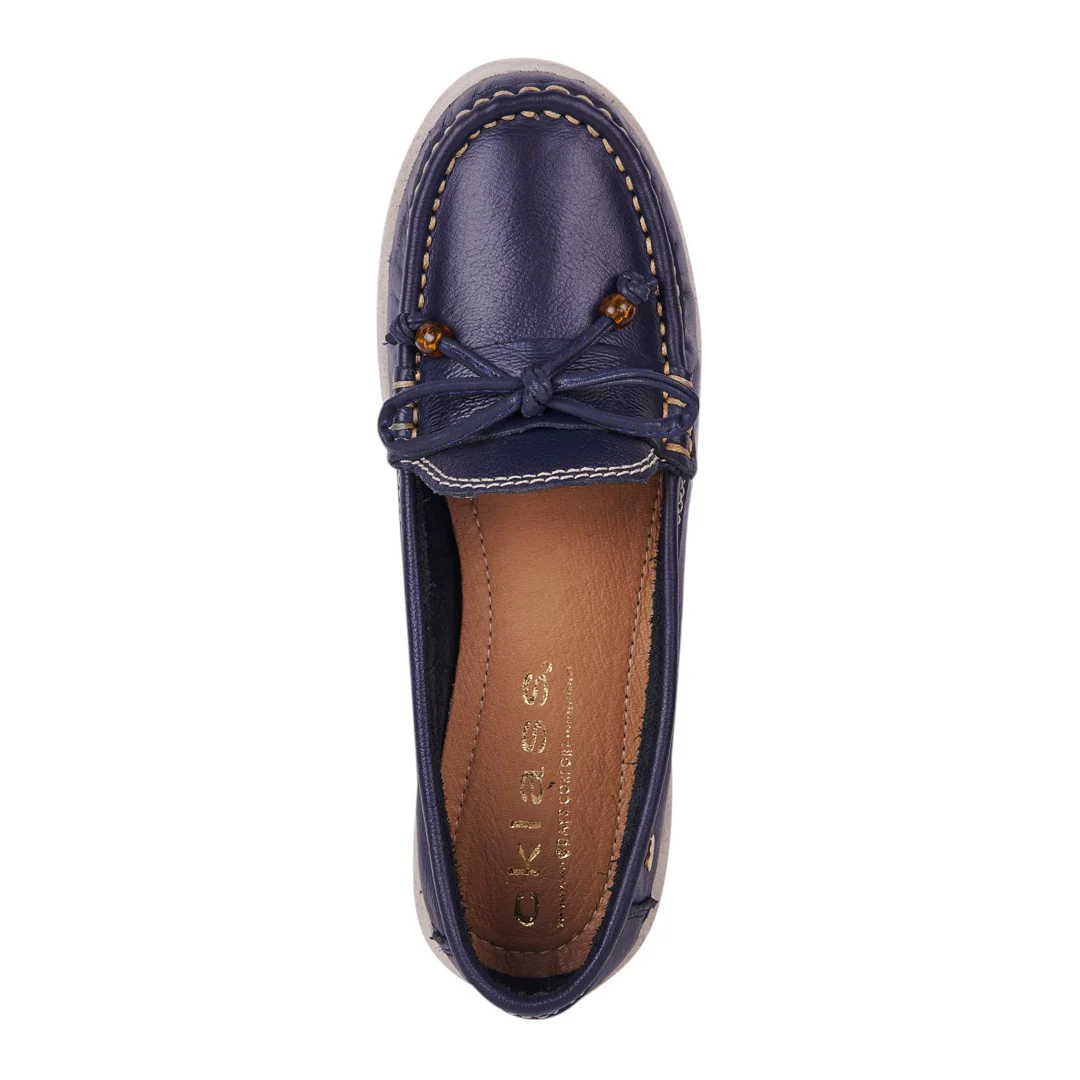 MOCASÍN CONFORT CON MOÑO MARINO 27927 - Image 5