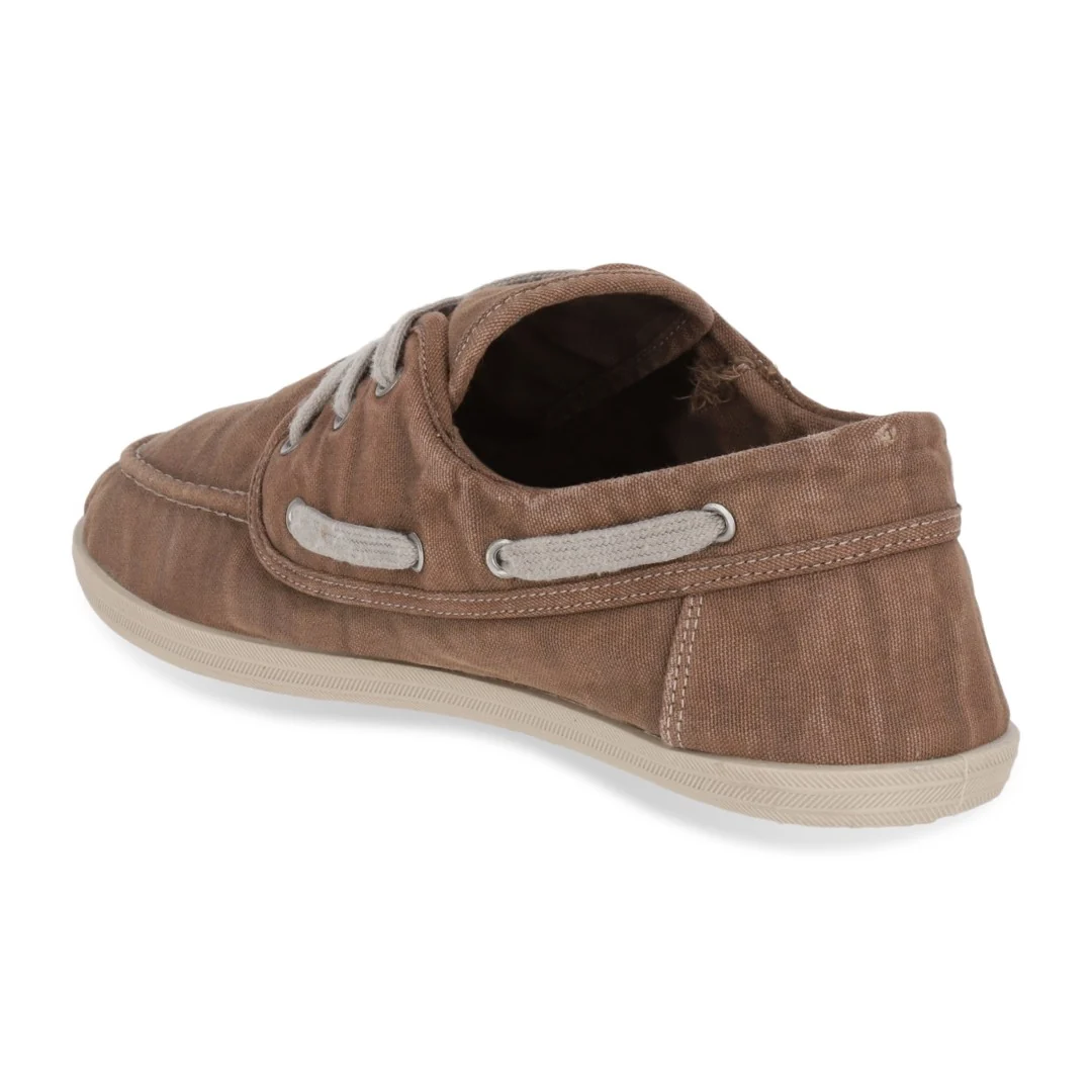 MOCASÍN DE PISO CABALLERO CAFÉ TEXTIL 73414 - Image 3