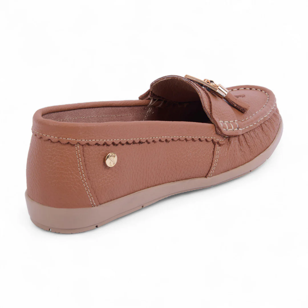 MOCASÍN DE PISO MIEL HERRAJE 26239 - Image 3