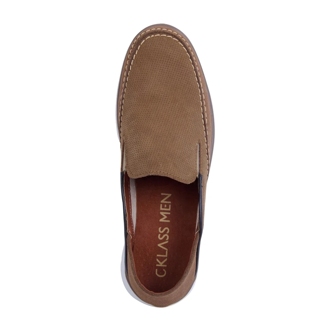 MOCASÍN DE PISO MIEL PIEL 11365 - Image 2