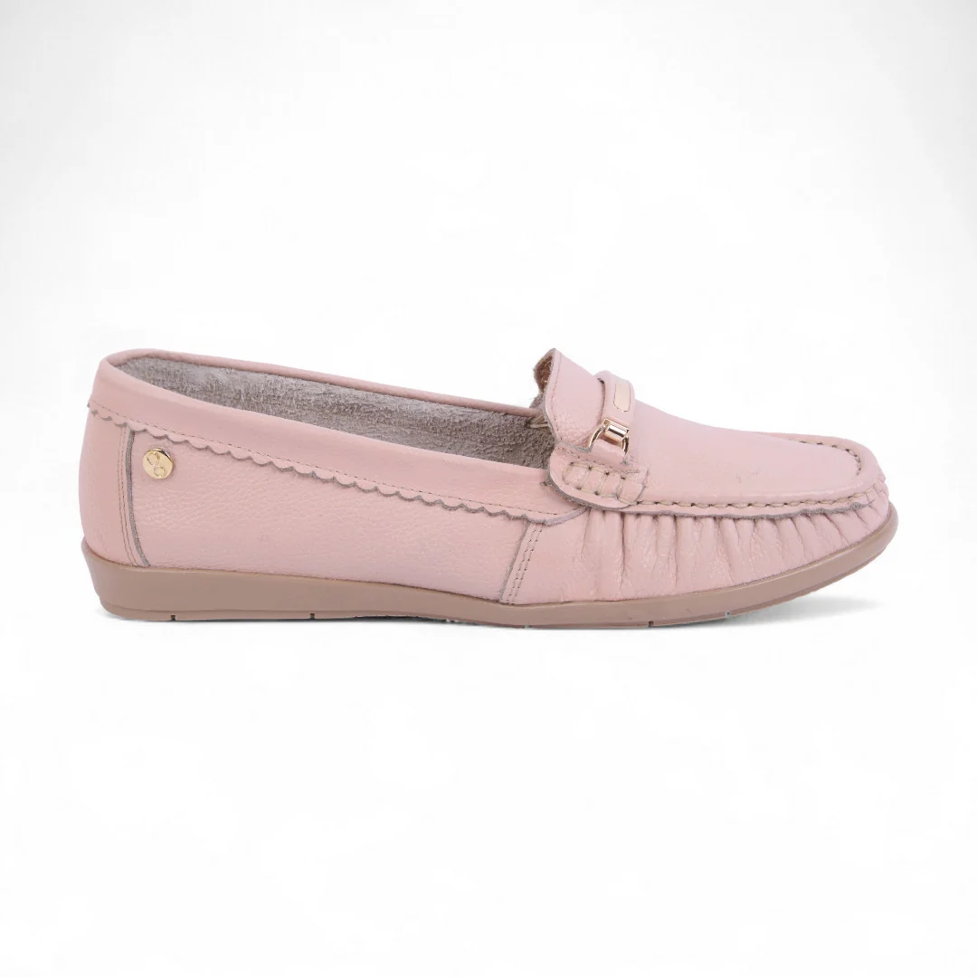 MOCASÍN DE PISO ROSA HERRAJE 26240 - Image 2