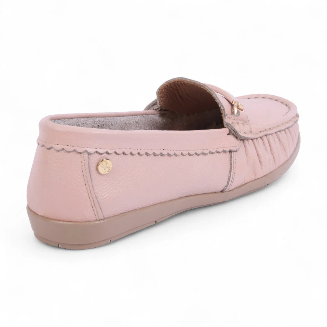 MOCASÍN DE PISO ROSA HERRAJE 26240 - Image 3