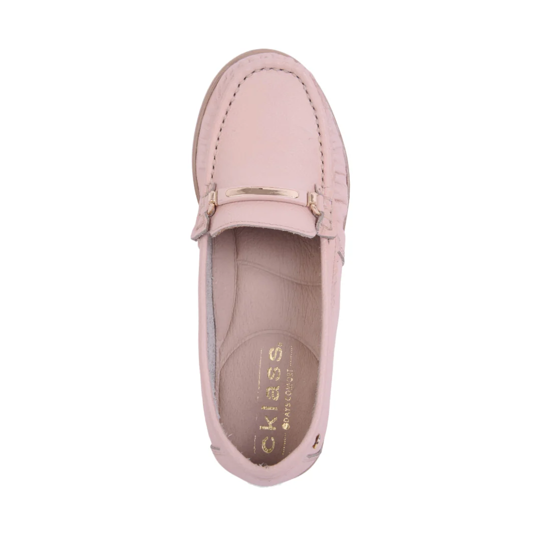 MOCASÍN DE PISO ROSA HERRAJE 26240 - Image 5