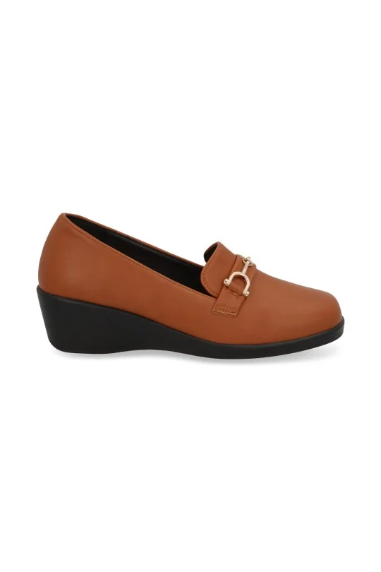 MOCASIN MIEL CON CUÑA Y APLICACIÓN 70446 - Image 2