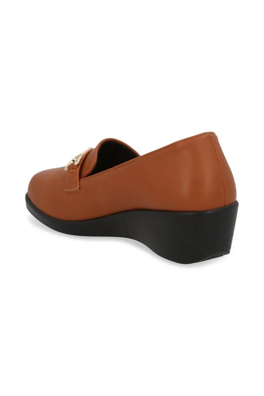 MOCASIN MIEL CON CUÑA Y APLICACIÓN 70446 - Image 3