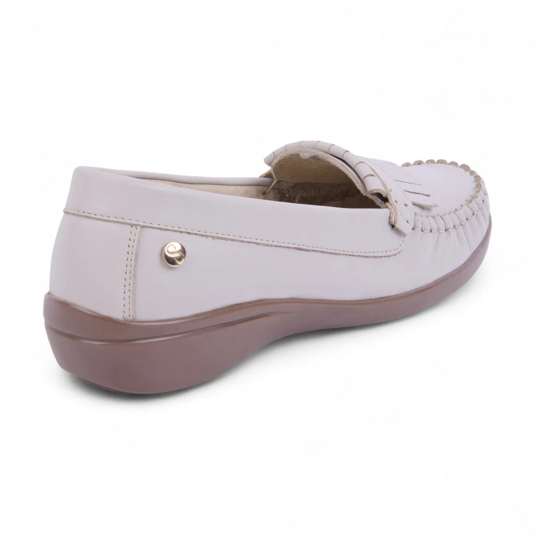 MOCASÍN PLATAFORMA HUESO FLECOS 24033 - Image 3