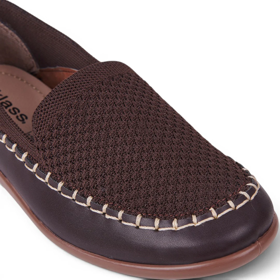 MOCASÍN TEXTIL DE PISO CAFÉ 28306 - Image 6
