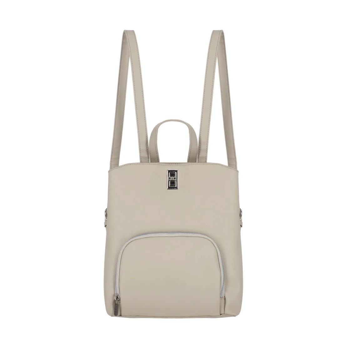 MOCHILA COLOR GRIS CON CORREAS AJUSTABLES 85044 - Image 2