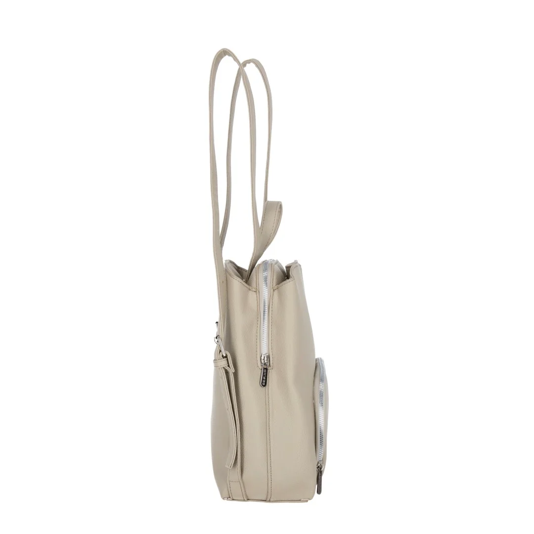 MOCHILA COLOR GRIS CON CORREAS AJUSTABLES 85044 - Image 3