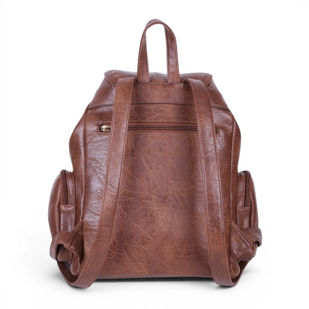 MOCHILA MULTIBOLSILLOS CAFÉ 83768 - Image 3