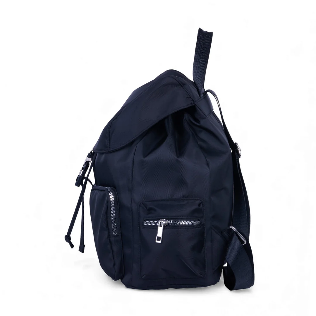 MOCHILA TEXTIL NEGRA 83737 - Image 3