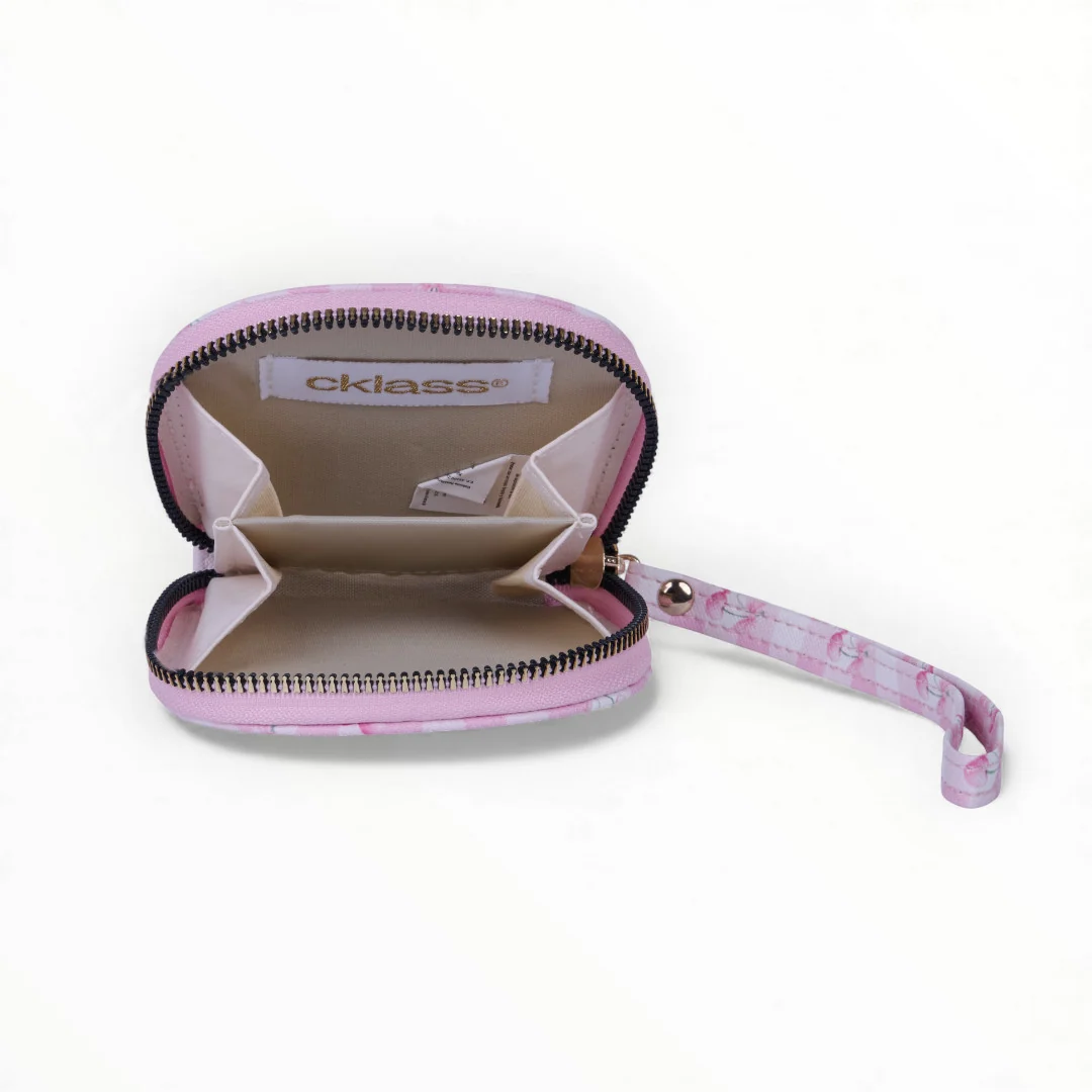 MONEDERO CON ESTAMPADO DE CEREZAS 83819 - Image 2