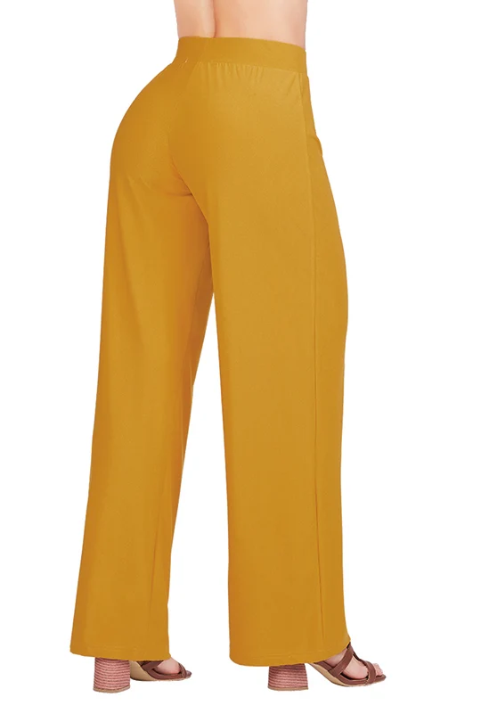 PANTALÓN AMARILLO FLUÍDO 97057