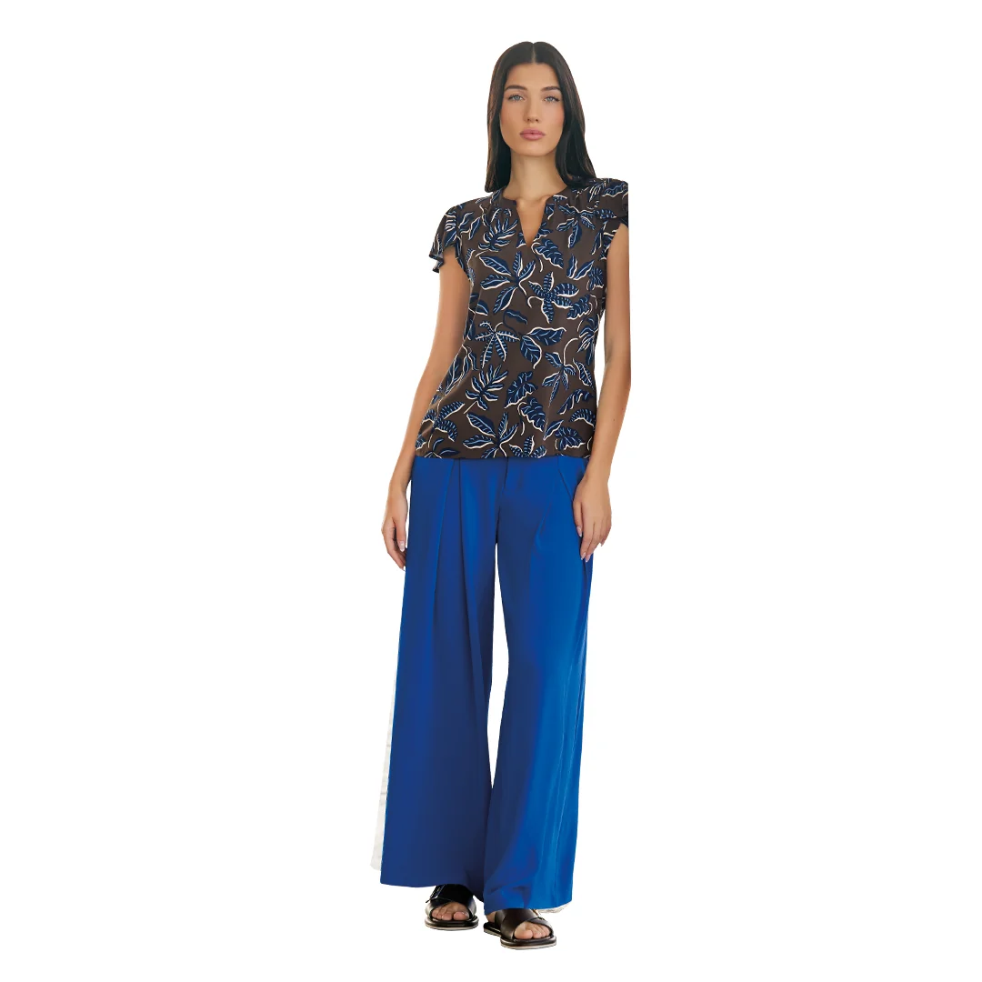 PANTALÓN AZUL ANCHO 30088