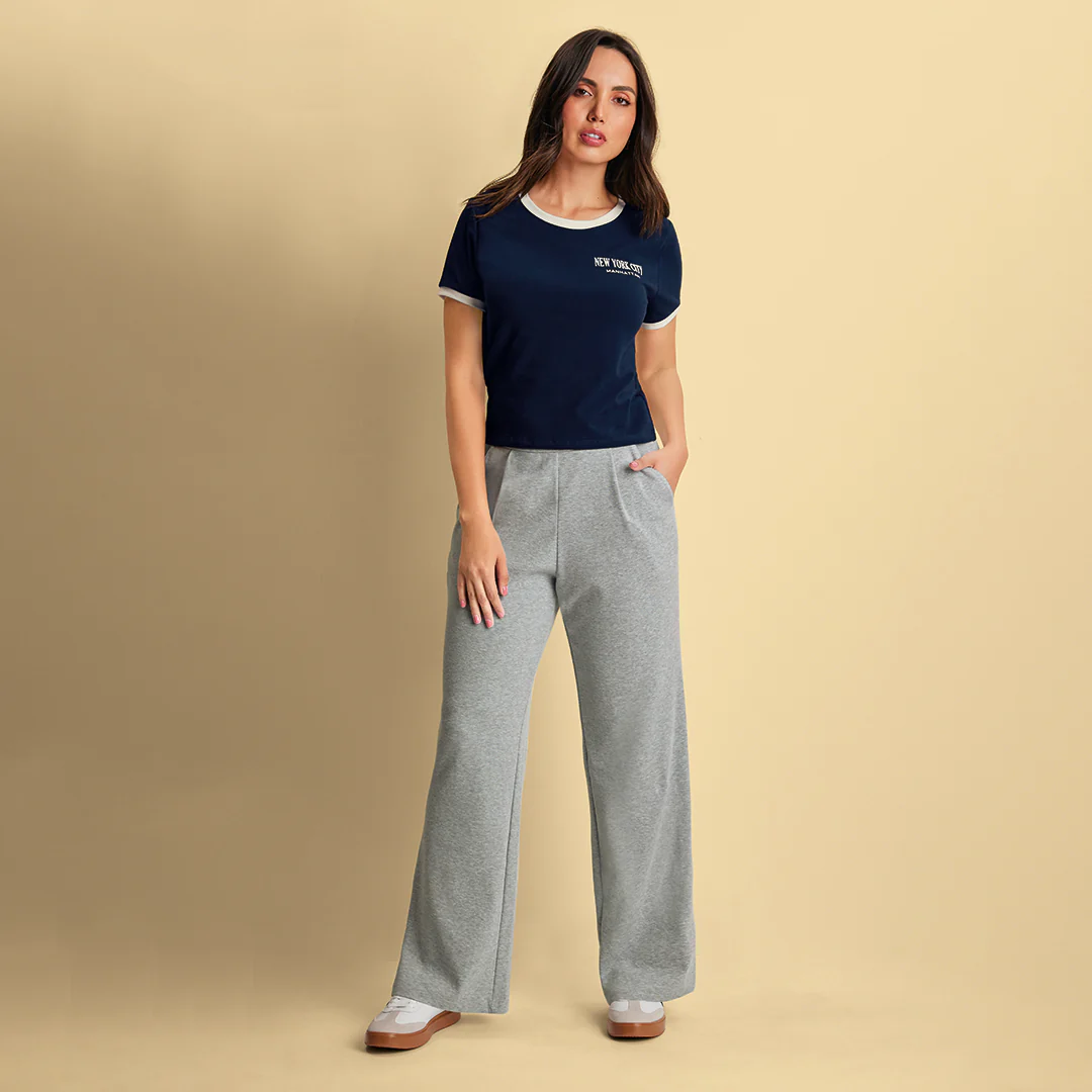 PANTALÓN GRIS TIPO PANTS 92086 - Image 3