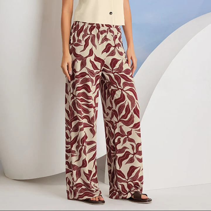 PANTALÓN MULTICOLOR ESTAMPADO 90166 - Image 4