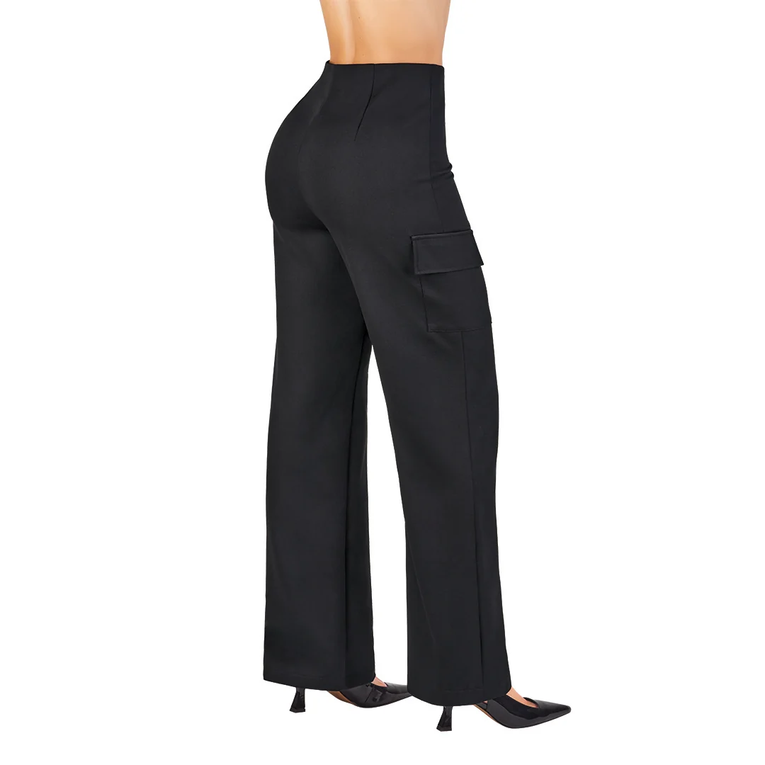 PANTALÓN NEGRO CARGO 91562 - Image 2