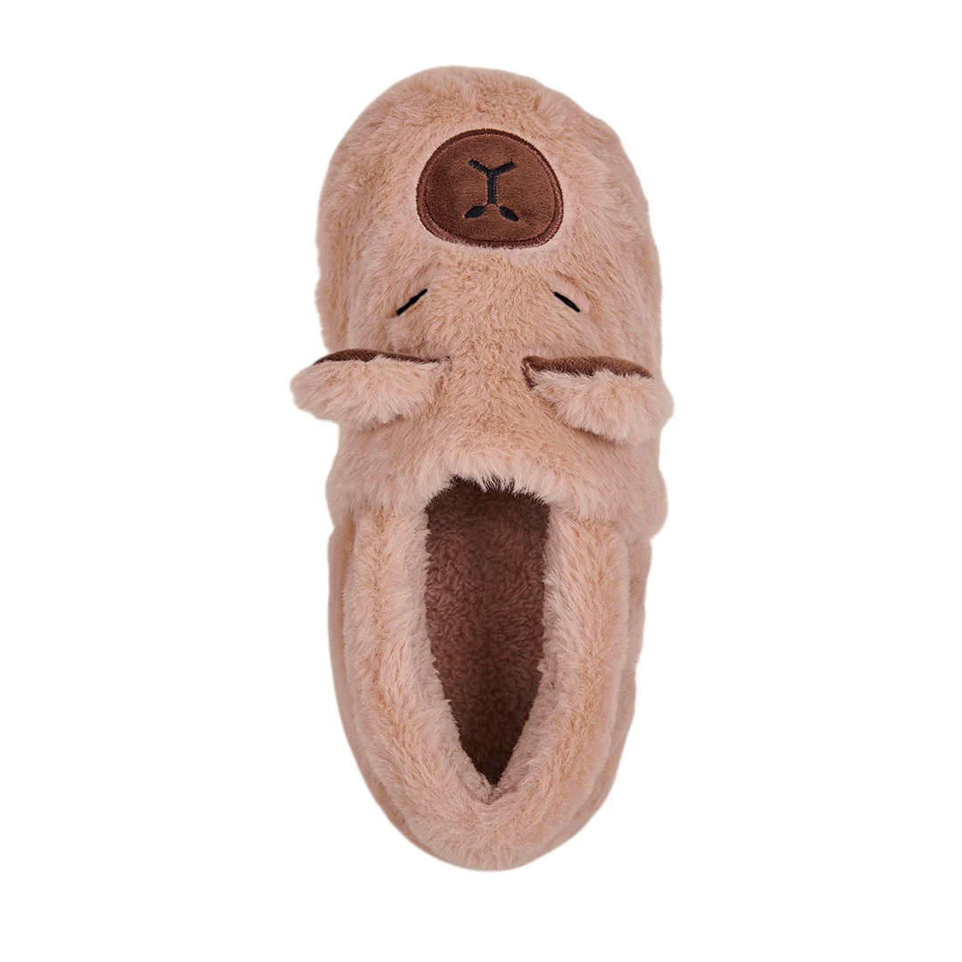 PANTUFLA AFELPADA CAPIBARA CAFÉ 71441 - Image 4