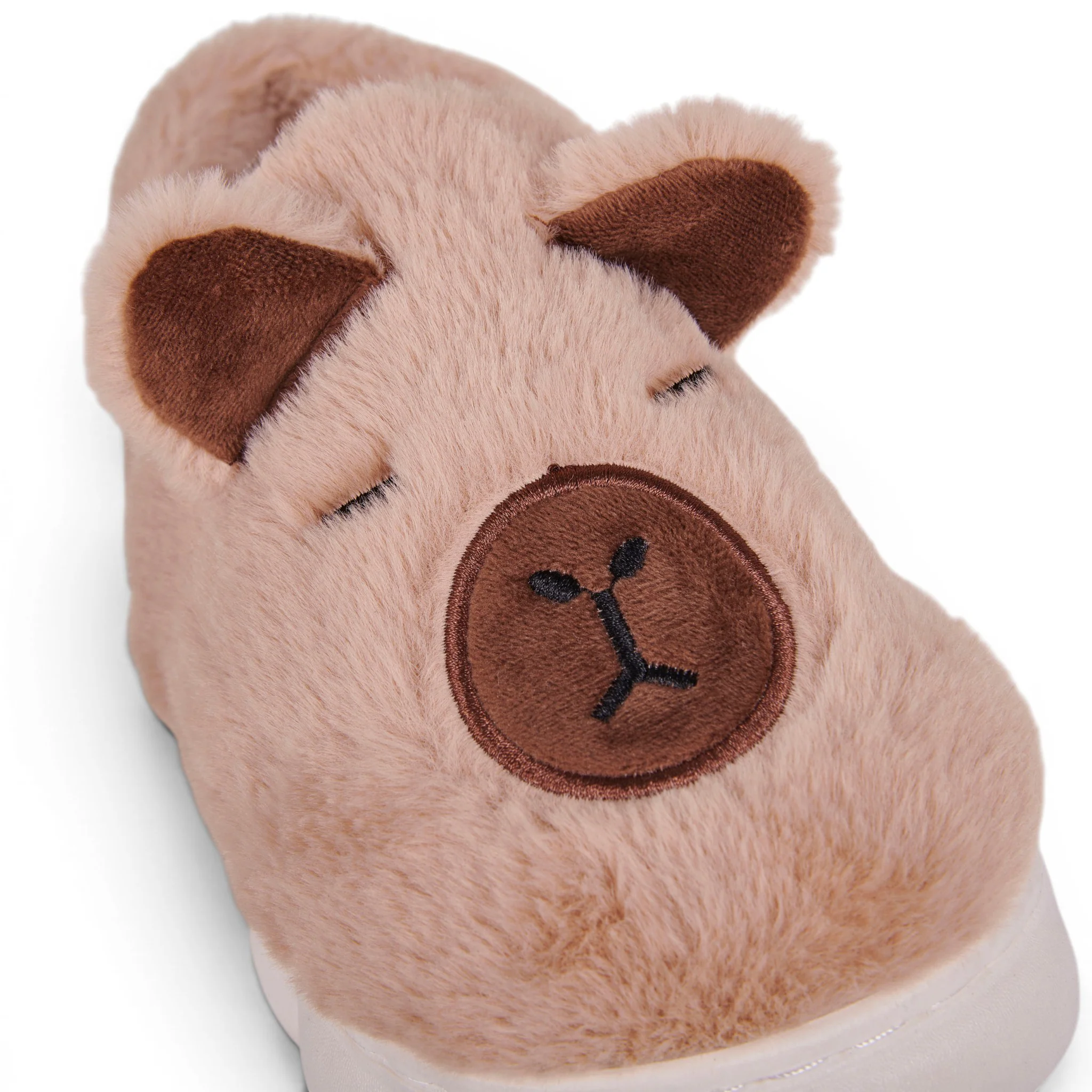 PANTUFLA AFELPADA CAPIBARA CAFÉ 71441 - Image 6