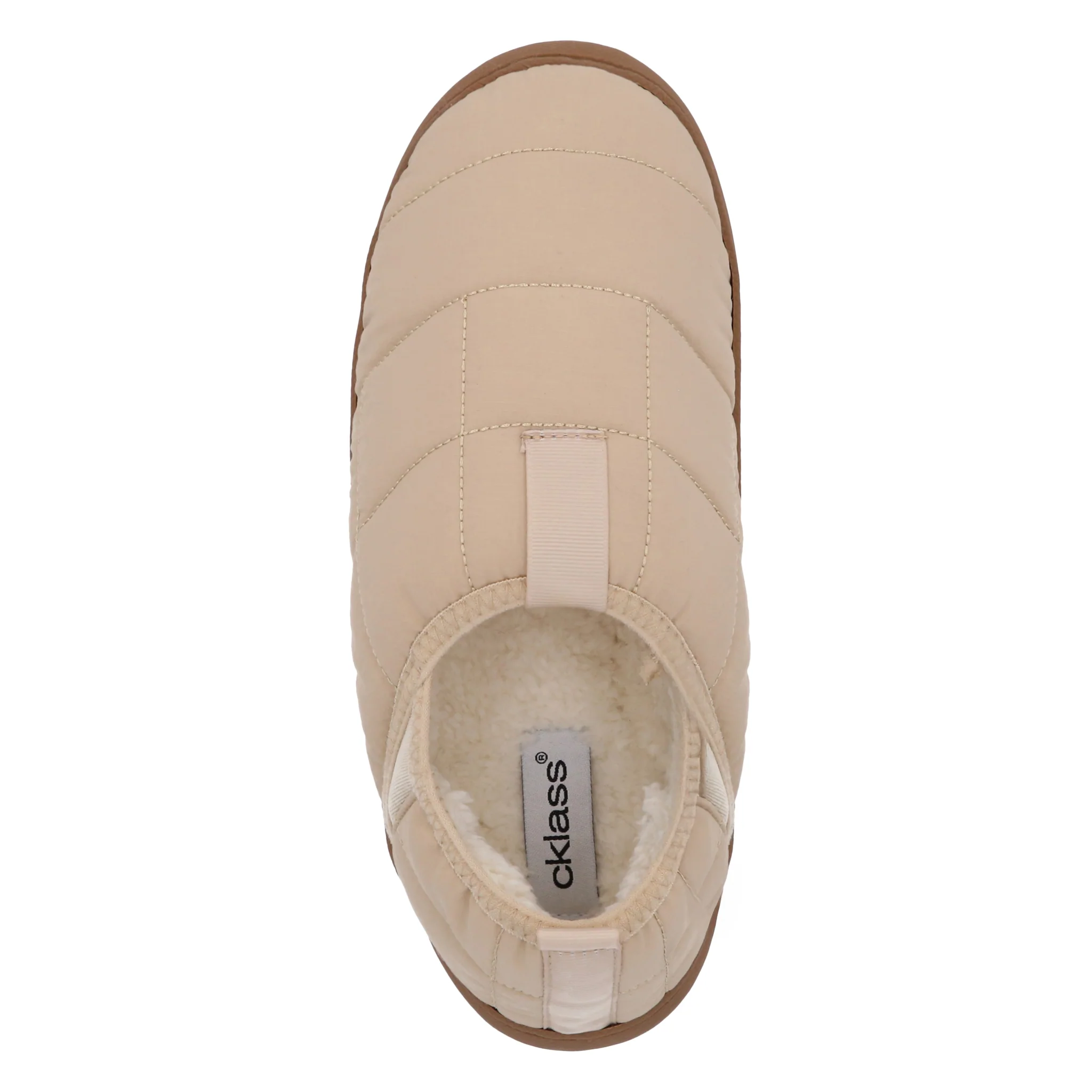PANTUFLA DE PISO BEIGE TEXTIL 71873 - Image 4