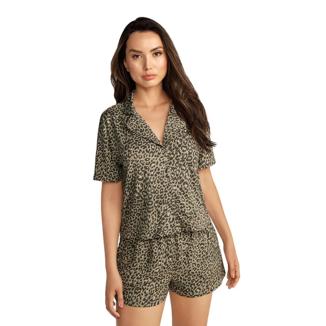 PIJAMA ANIMAL PRINT TACTO SUAVE 82895