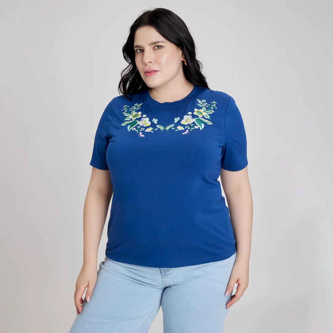 PLAYERA MARINO BORDADO 92643 - Image 4