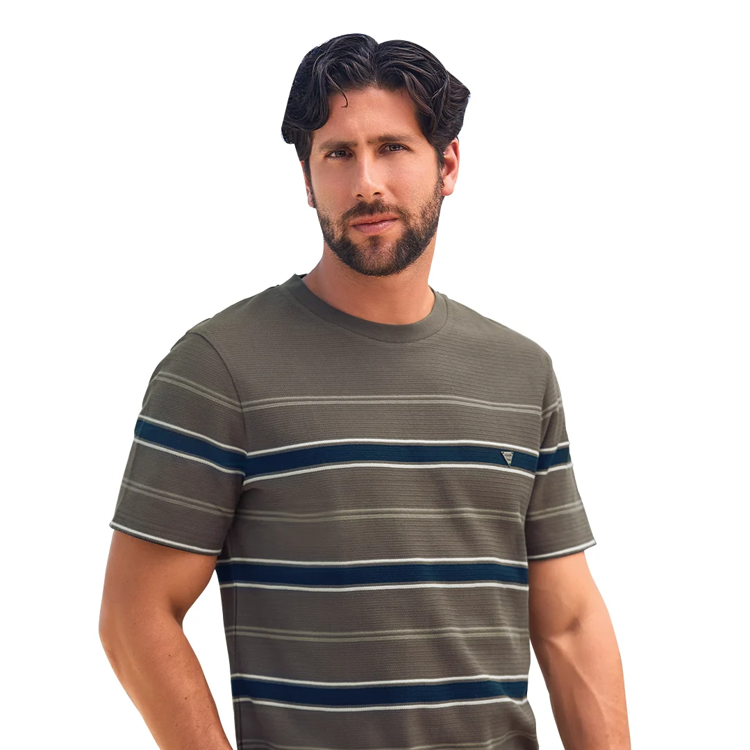 PLAYERA MULTICOLOR MANGA CORTA CABALLERO 96229