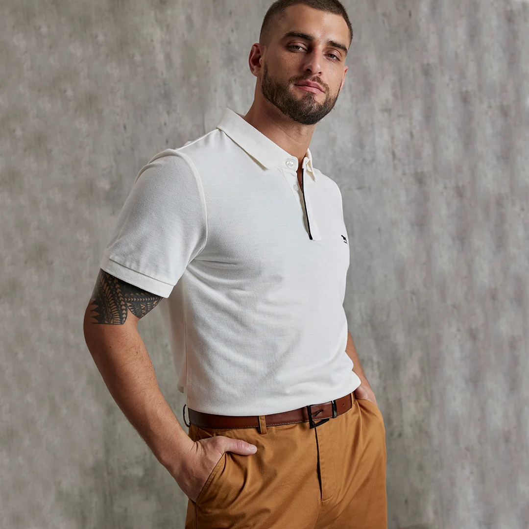 PLAYERA TIPO POLO IVORY 95257 - Image 2