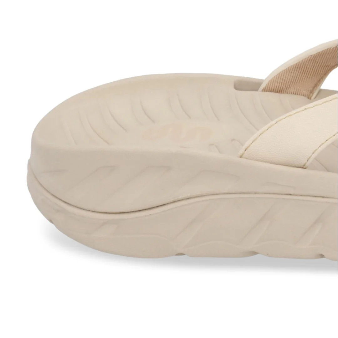 SANDALIA BEIGE DE PLATAFORMA 61811 - Image 6