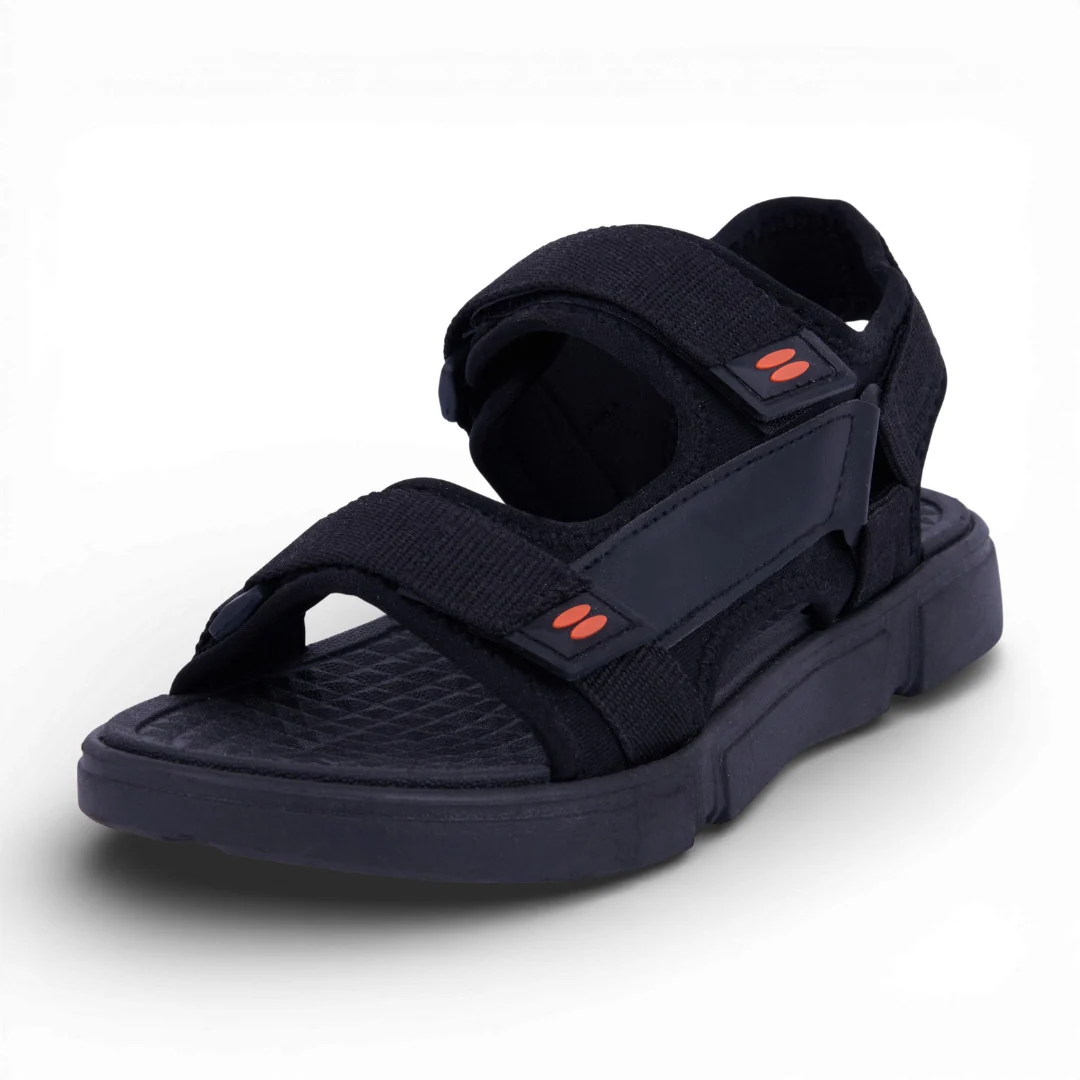 SANDALIA CASUAL AJUSTABLE NEGRO 70723