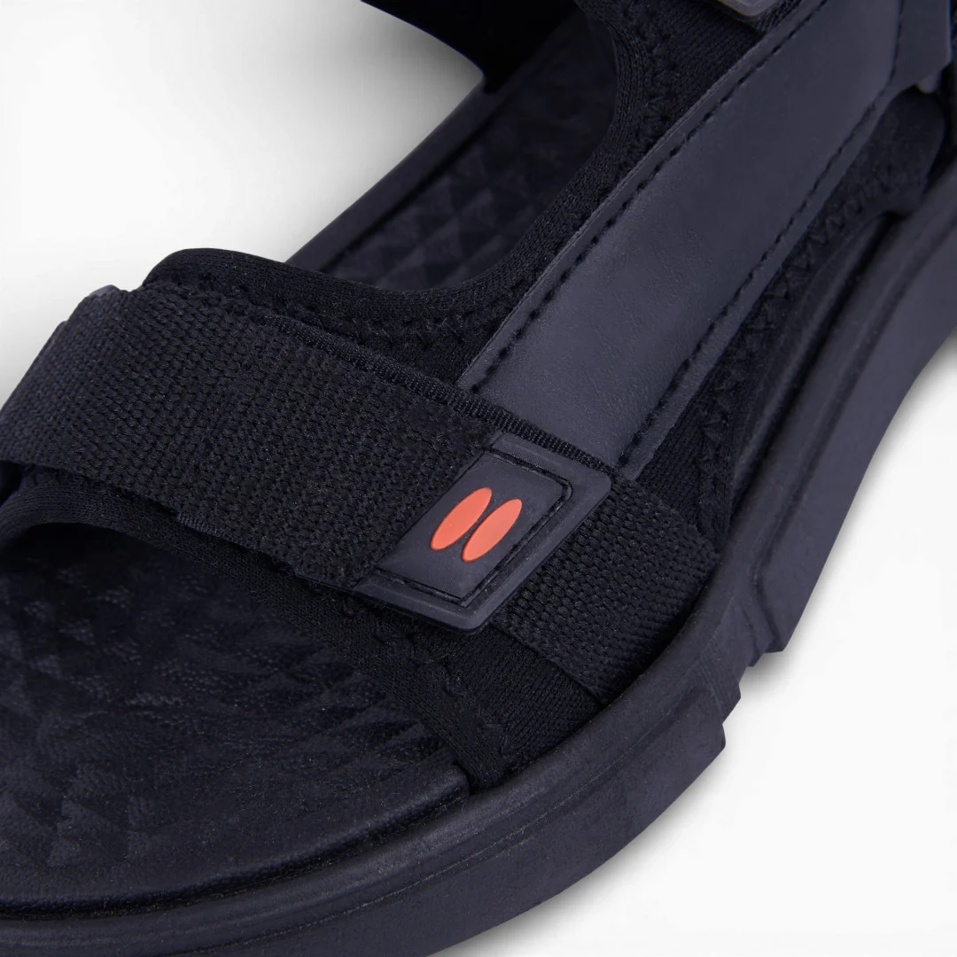 SANDALIA CASUAL AJUSTABLE NEGRO 70723 - Image 6